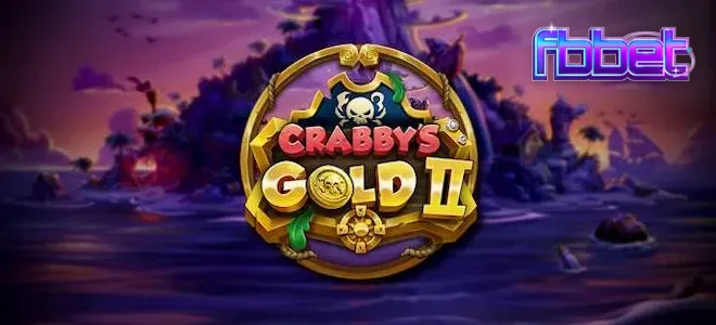 Cena temática de piratas e tesouros no slot Crabby’s Gold II
